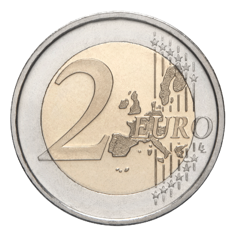 Commemorative 2 euros coin, for the 2004 Olympic Games held in Athens, Bank of Greece