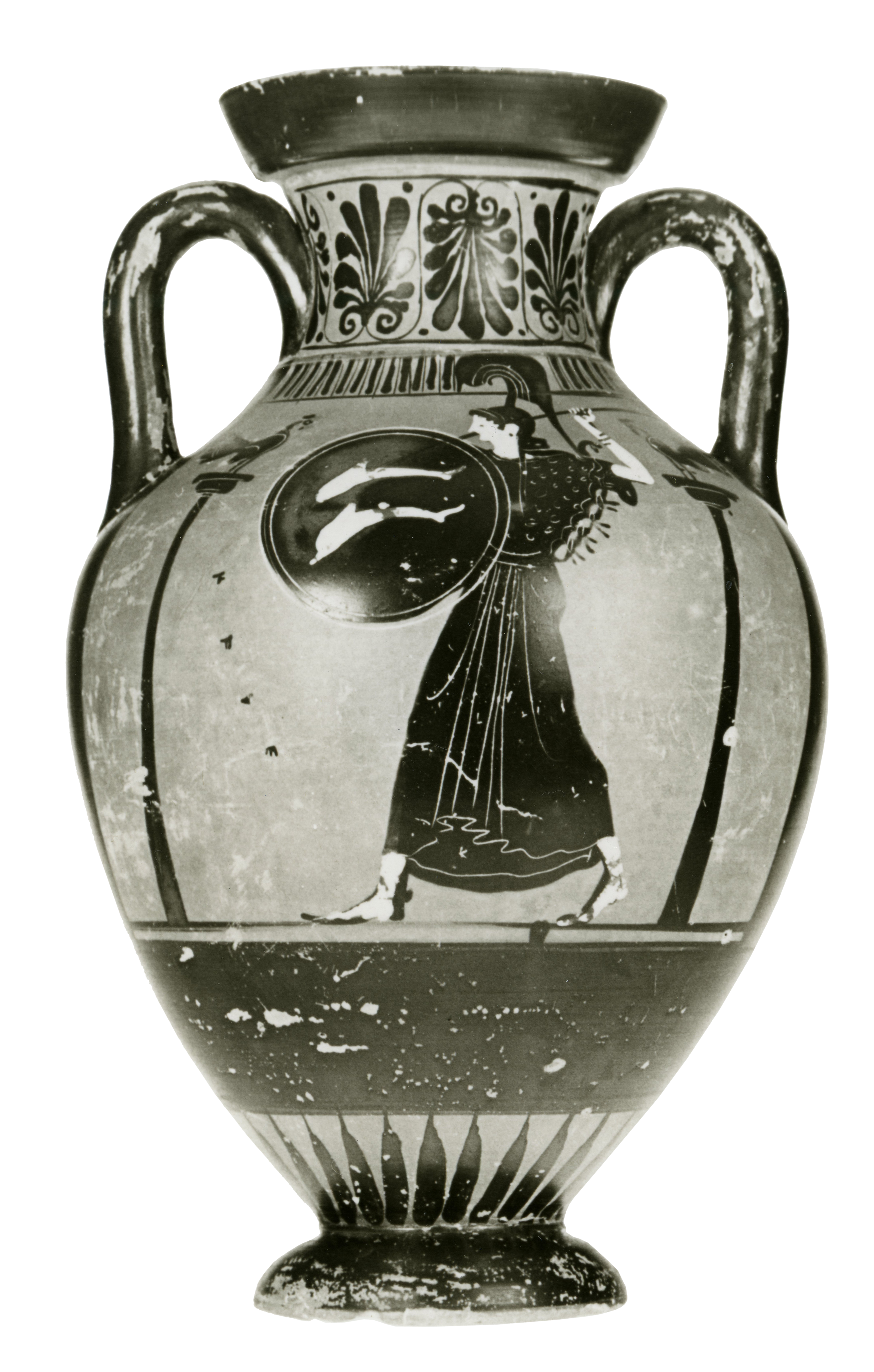 Amphora with scene of dolichos race