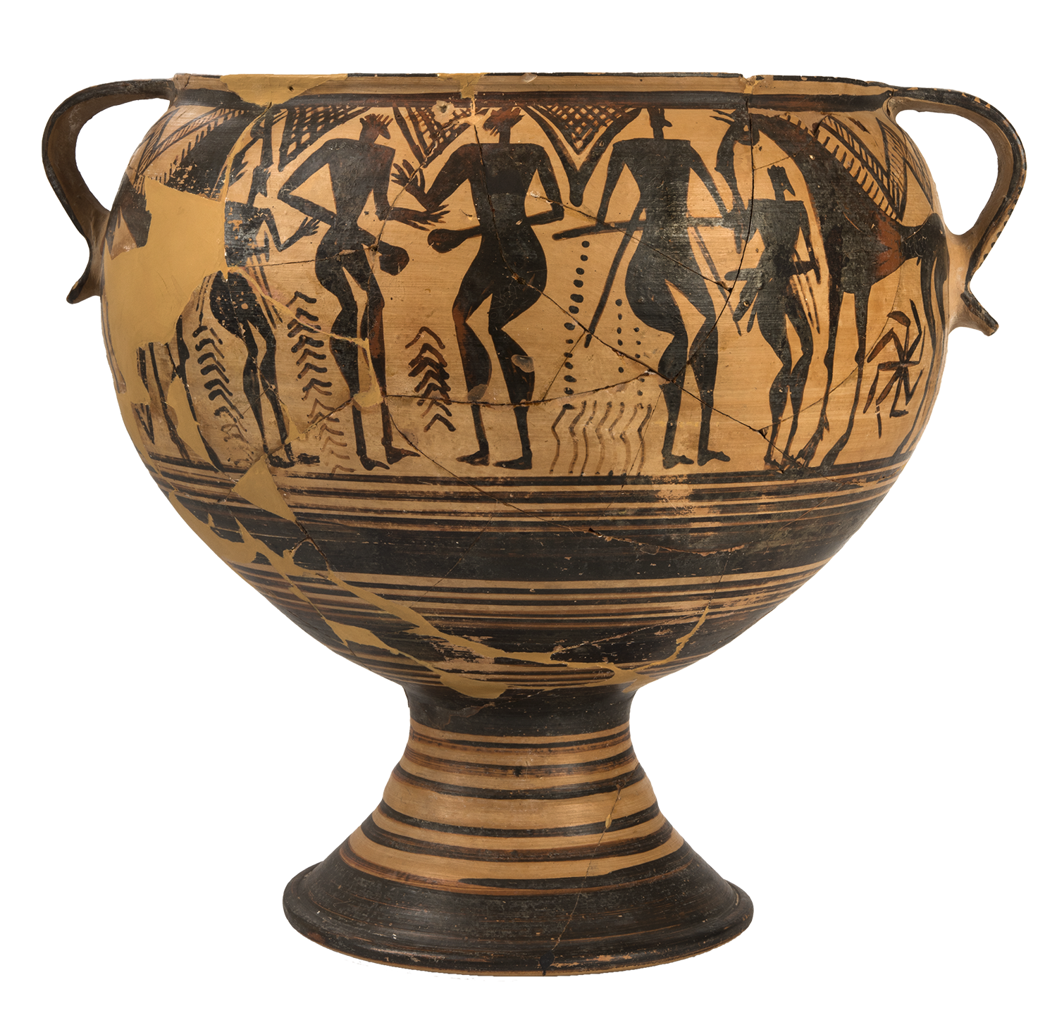 Boeotian Late Geometric krater