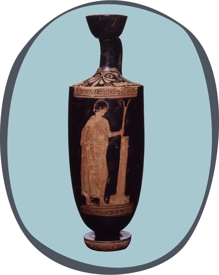 Attic red-figure lekythos