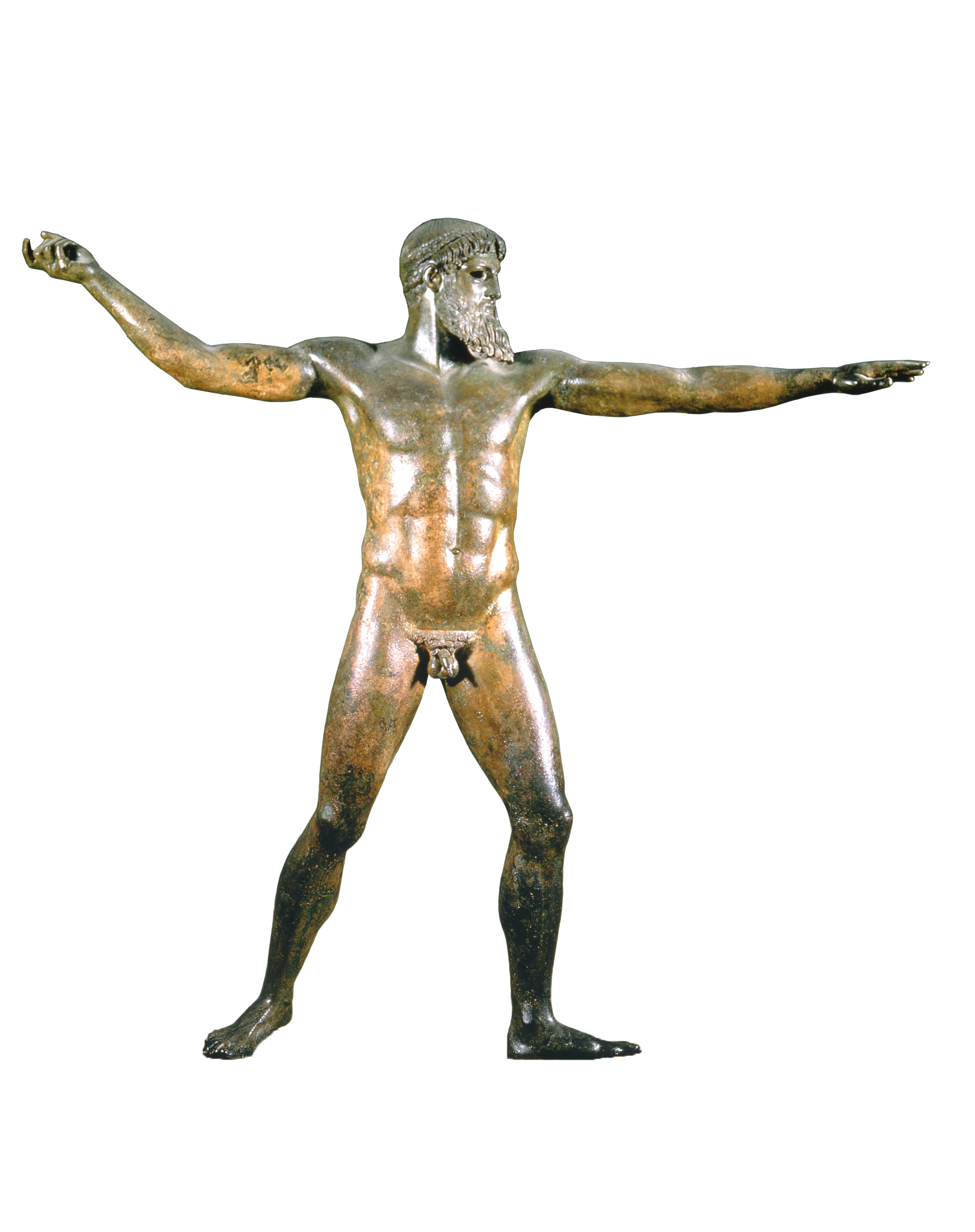 Statue of Zeus or Poseidon from Artemision