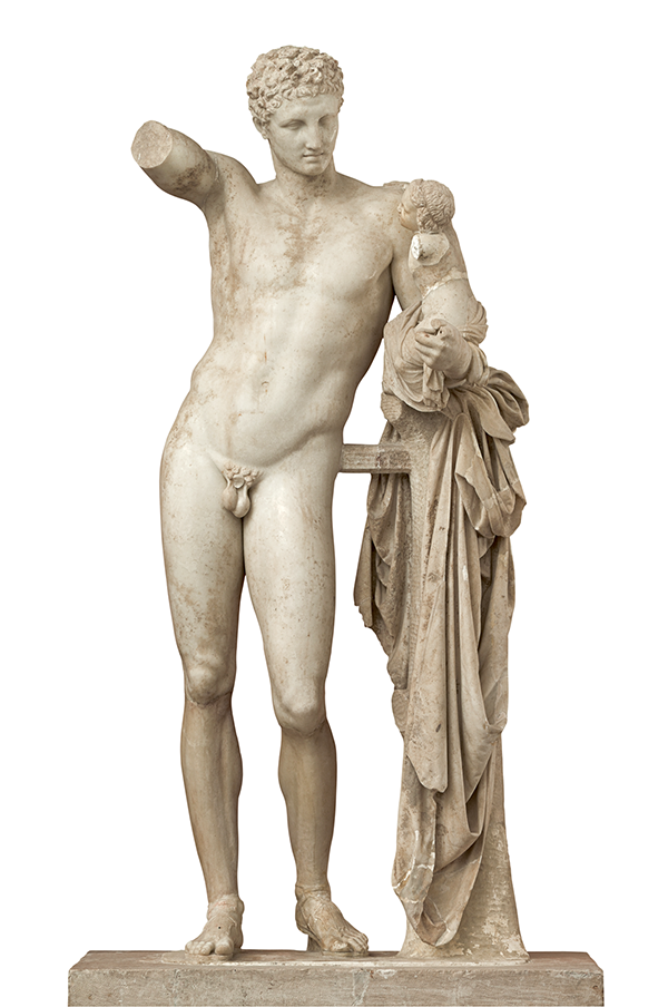 Hermes of Praxiteles (Archaeological Museum of Olympia)