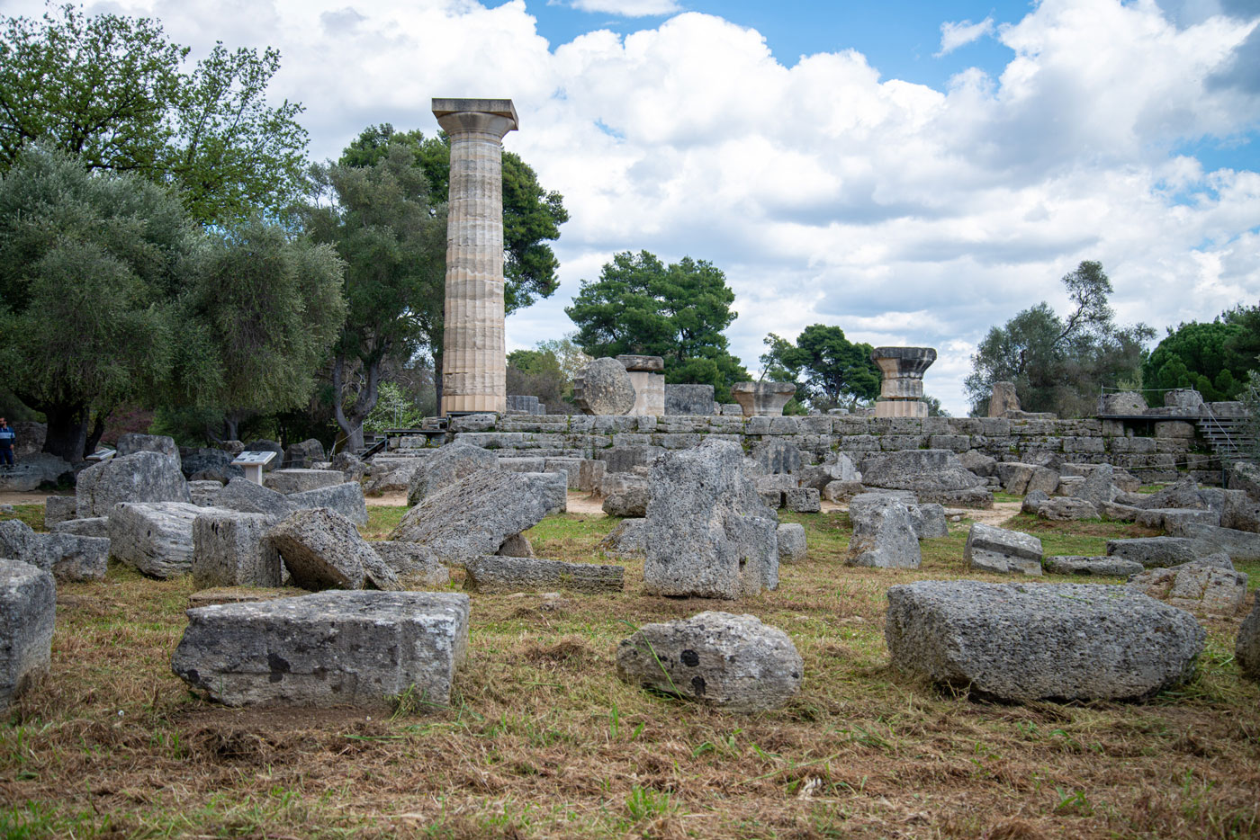 Άποψη του μνημείου (από ΝΔ)