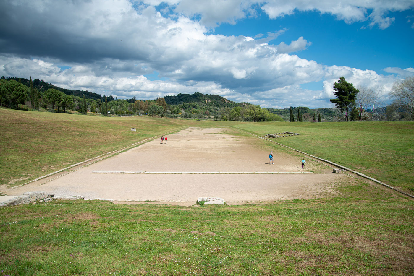 Le stade vu de l’ouest