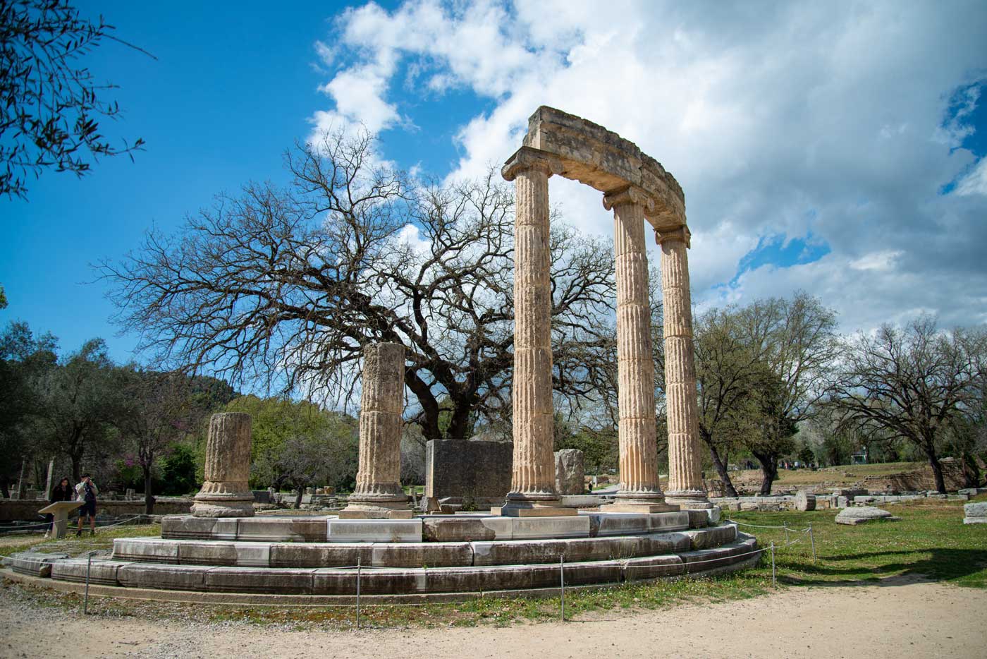 Vue du monument