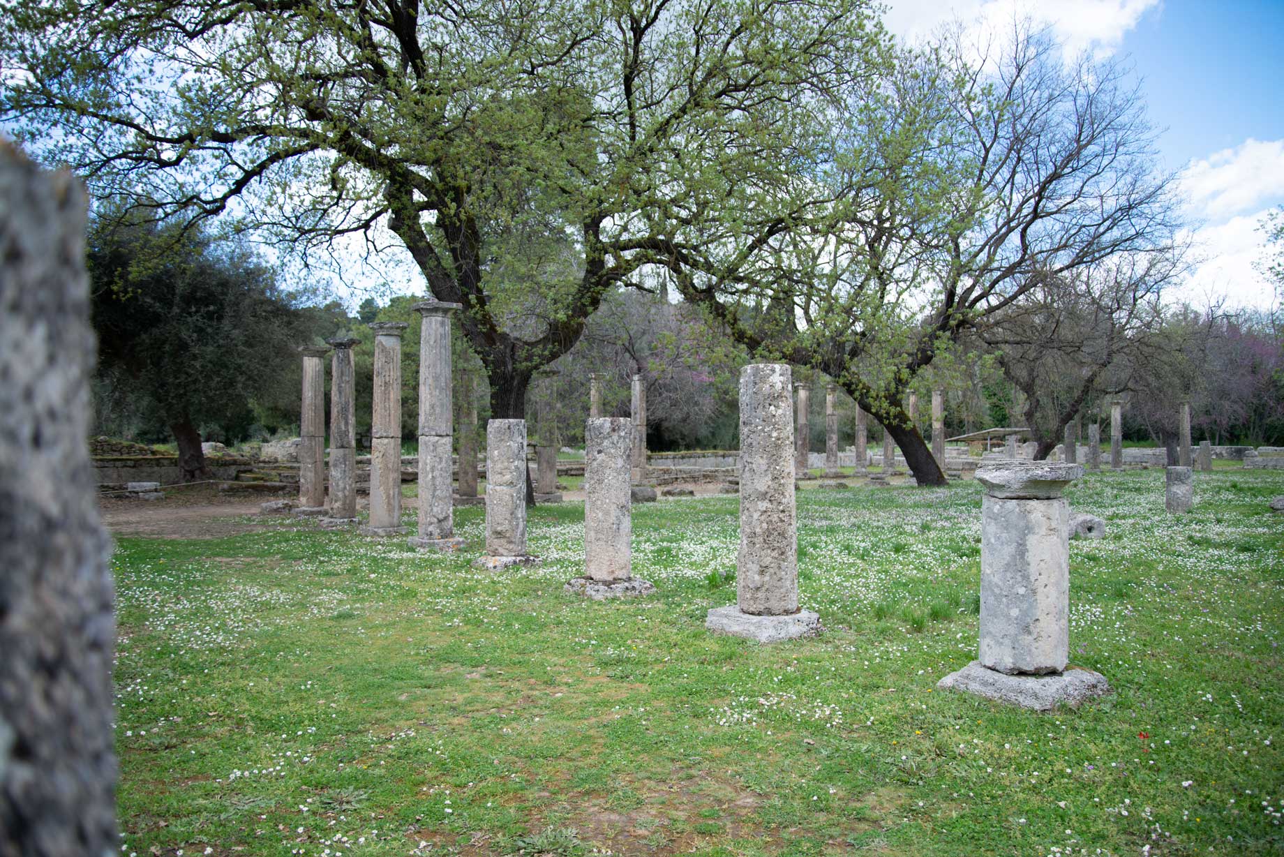 Vue du monument