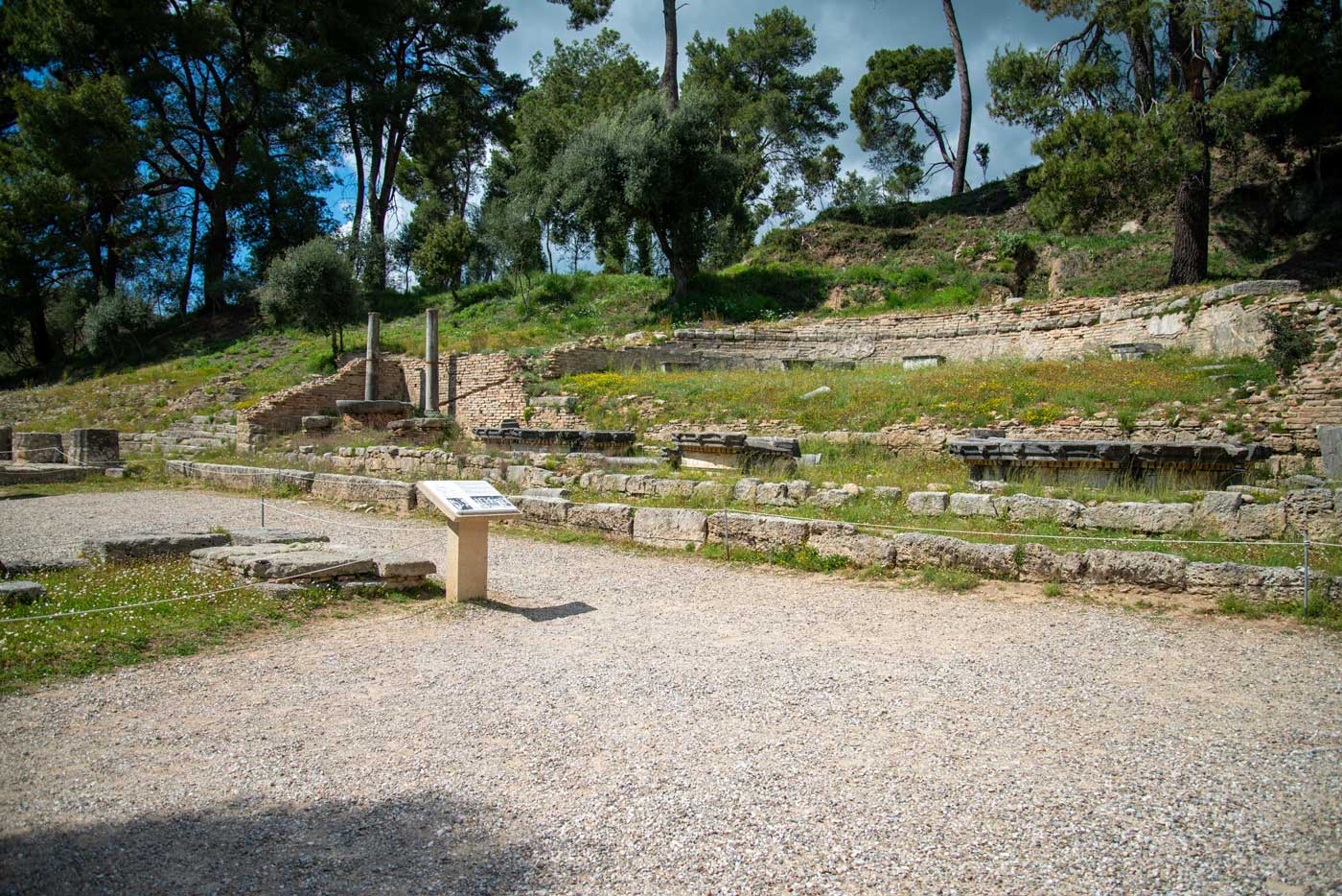 Photo of the monument (from the SE)